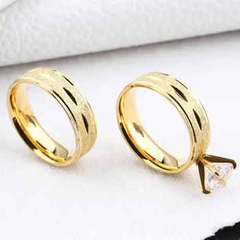 Manufacturer custom jewelry never fade ring of wedding rings gold 18k,14k gold ring stainless steel rings wholesale,diamond ring
