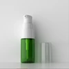 green flat shoulder+transparent  powder pump