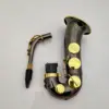 Tubo piegato modificato - fascia avvolgente nera e oro