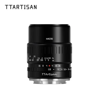 TTArtisan 40mm F2.8 APS-C Macro Lens 1:1 Magnification Manual Focus Camera Lens for Fuji Fujifilm X Mount Camera XT10 XT20 XT3