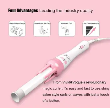 Vivid hair outlet curler