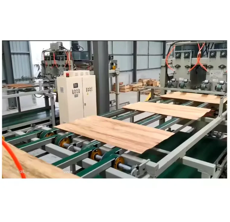 Fully AutomaticVeneer Peeling Line for Plywood Production