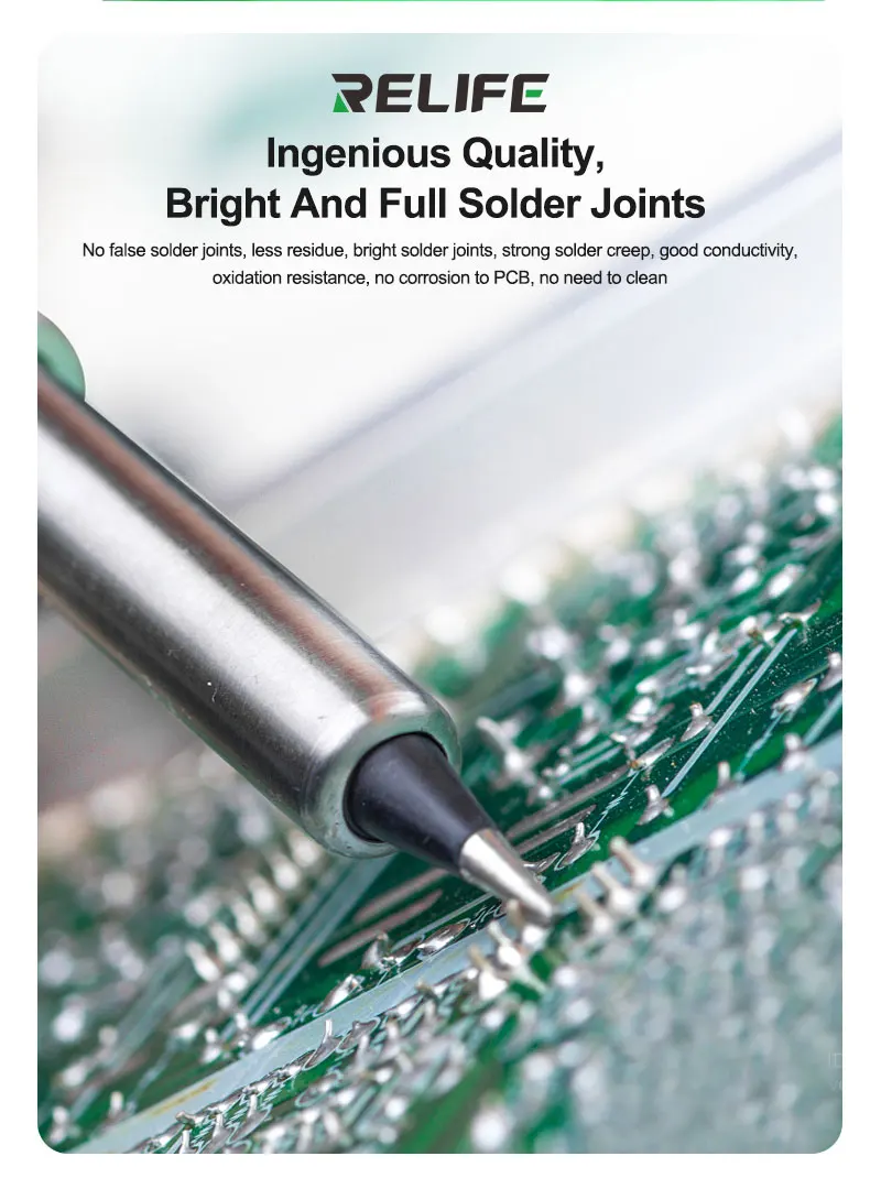 RELIFE HW21 Pâte à souder 183 ℃ (contenant du plomb et de l'argent)