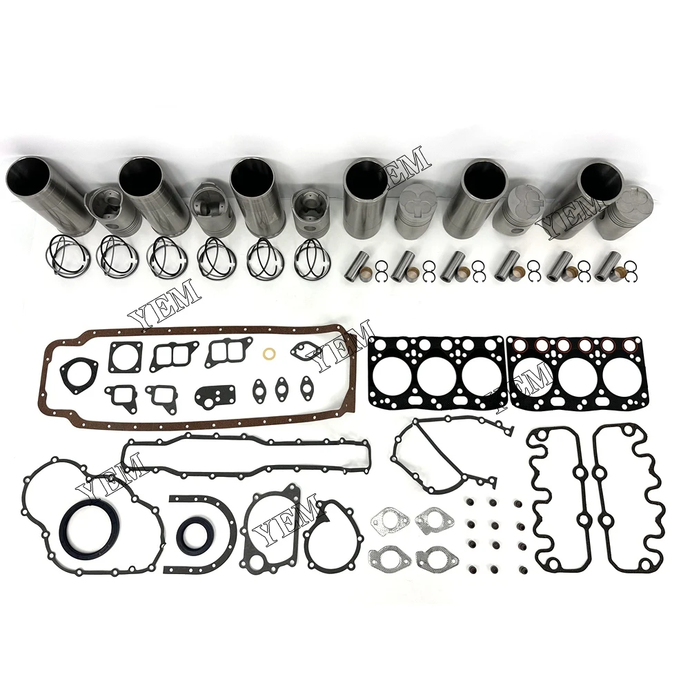 2D Rebuild Kit Cylinder Liner Piston With Gasket Kit for Toyota Engine. 5