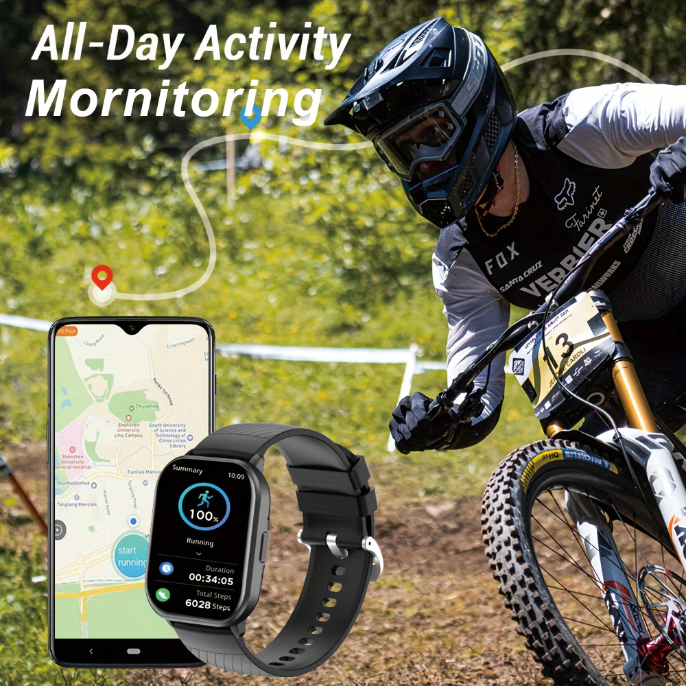 Zl99j Sanvnet 2025 Smart Watch Blood Oxygen Heart Rate Tracker Fitness Tracker Multiple Sport Modes Smart Watches For Men Women - Buy Unisex Smart Watch square Shape Smartwatch tft Display Smartwatch ip68 Waterproof Smartwatch rubber Band Smartwatch blood Oxygen Heart Rate Tracker