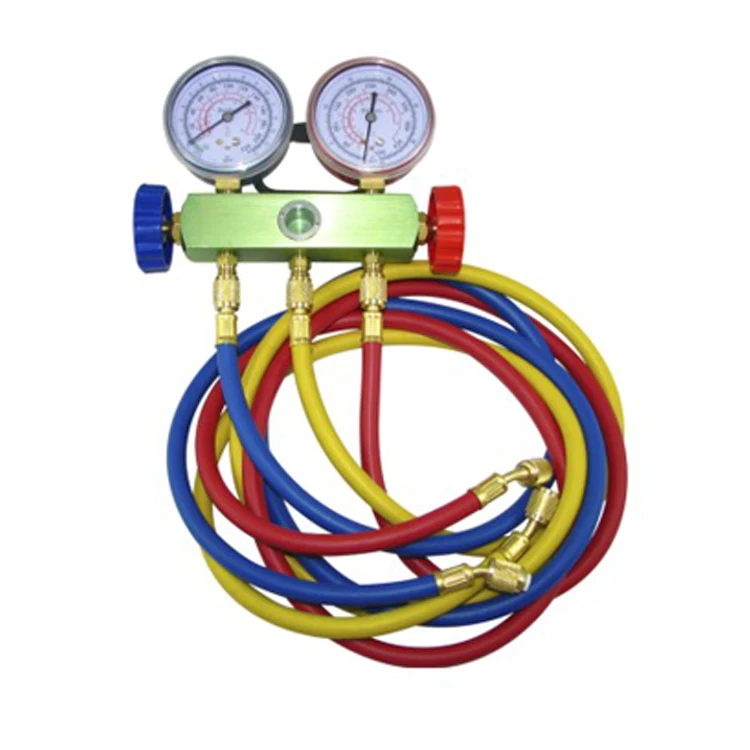 Tricolor Refrigerant Hose Gauge Manifold Hoses R410a R22 R134a R404a Hose Set Buy Tricolor