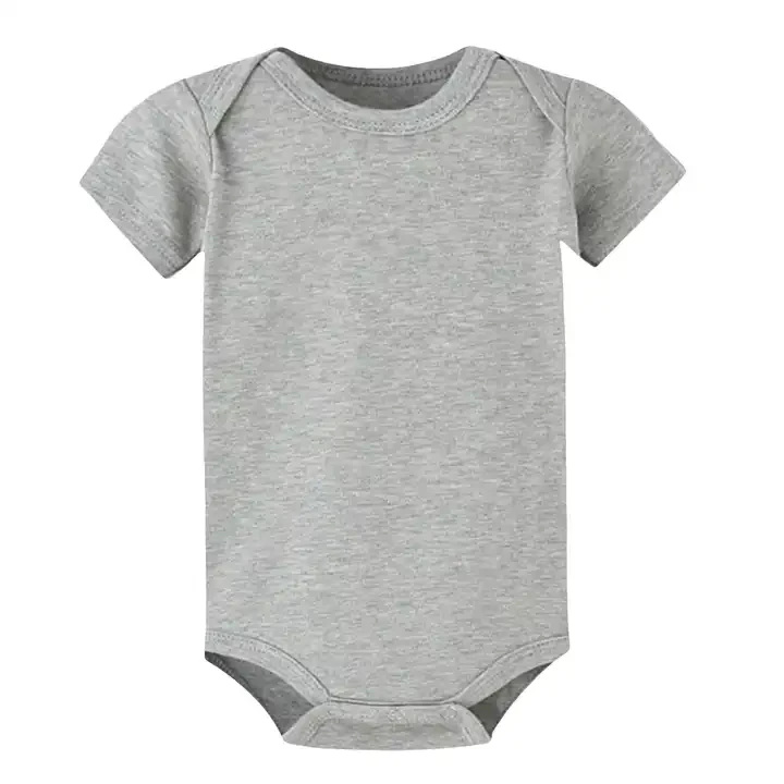 Детский комбинезон из чистого хлопка с коротким