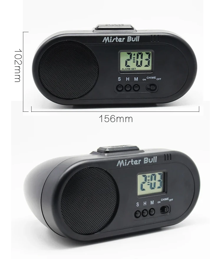 Alarm Wake Up Digital Alarm Clock Lcd Voice Talking Table Clock Speaks