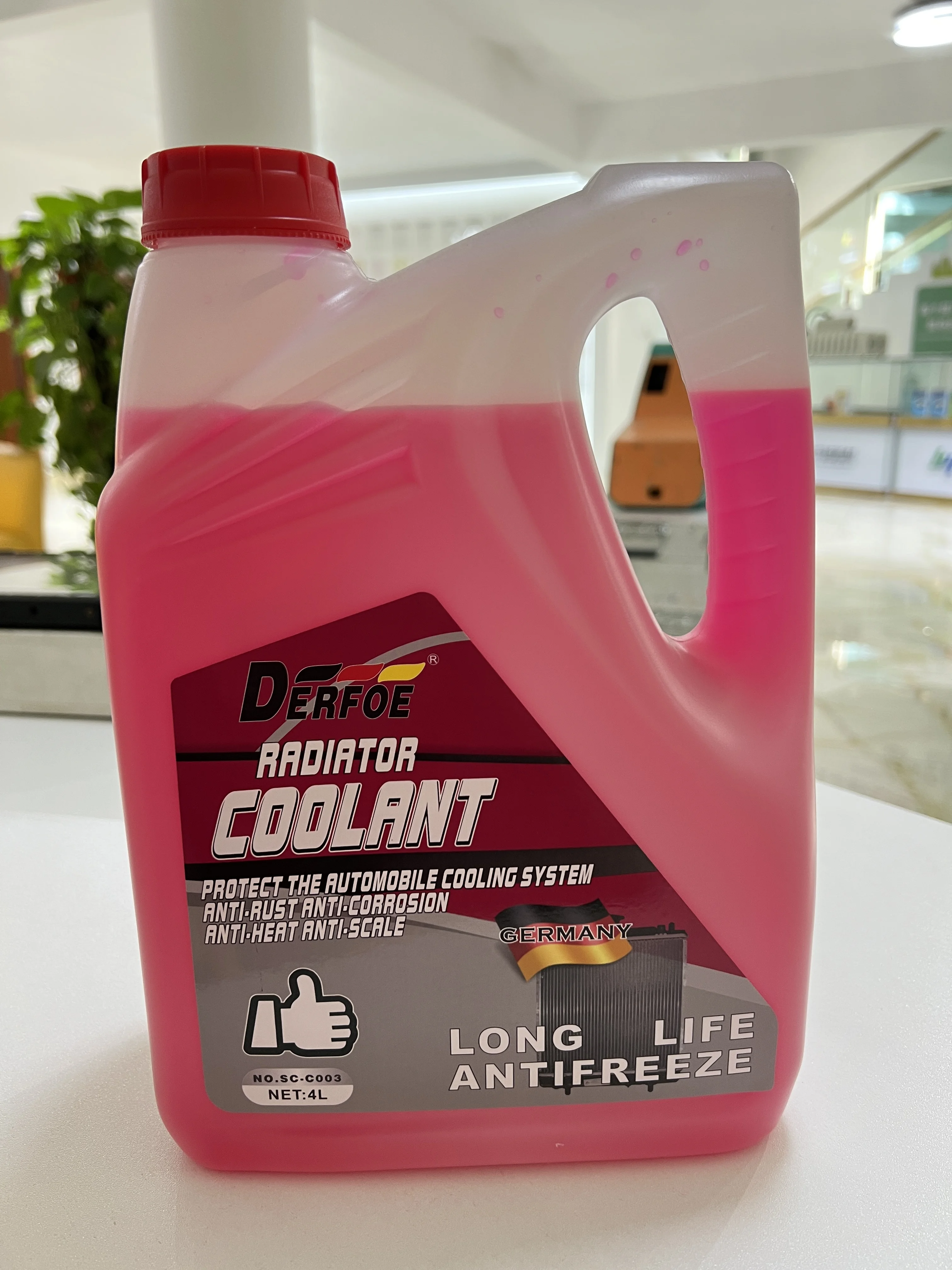 RADIATOR COOLANT for VARIOUS CARS/AUTOMOBILES (GREEN/RED/PINK 500ML 1L 4L)