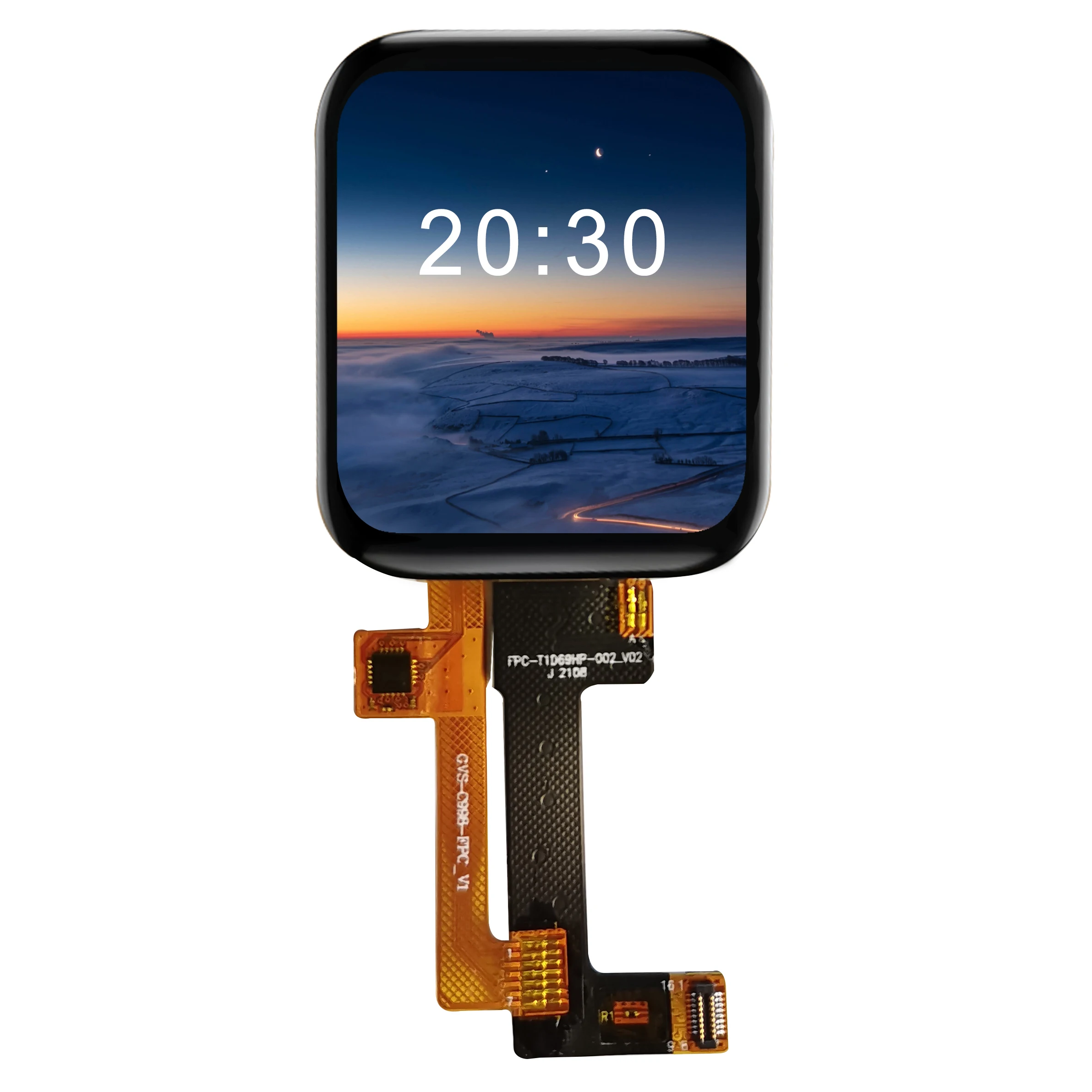 240X280 TFT Display with touch screen lcd display for smart watch
