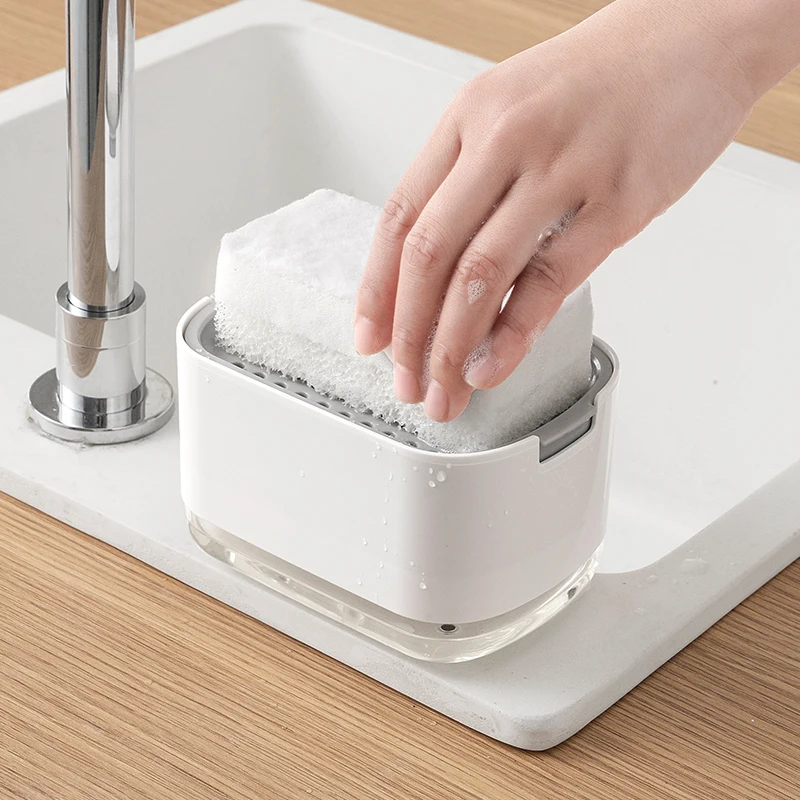 Self Clean Creative Kitchen Dish Soap Automatic Doser Press, Box