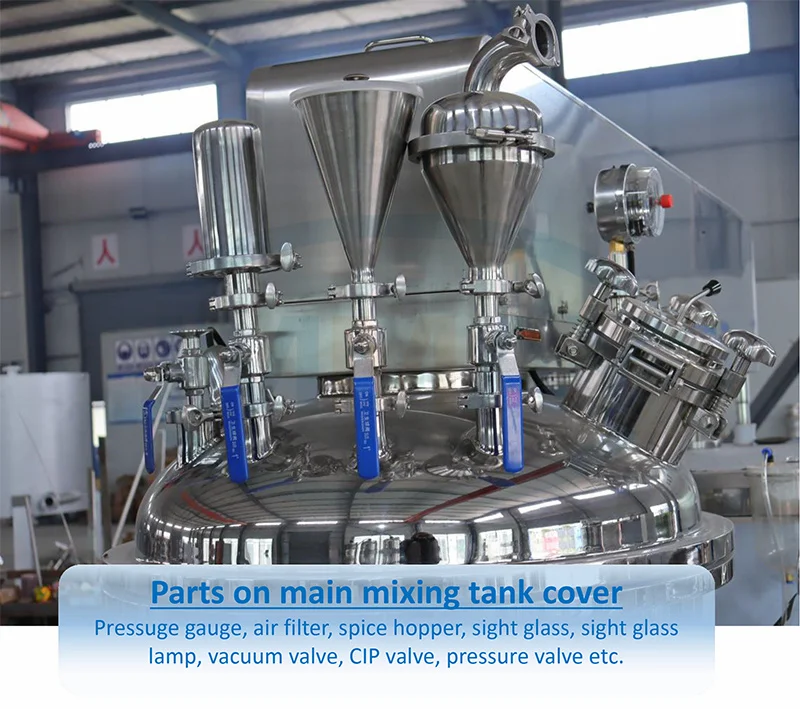 Vacuum homogenizer-D4