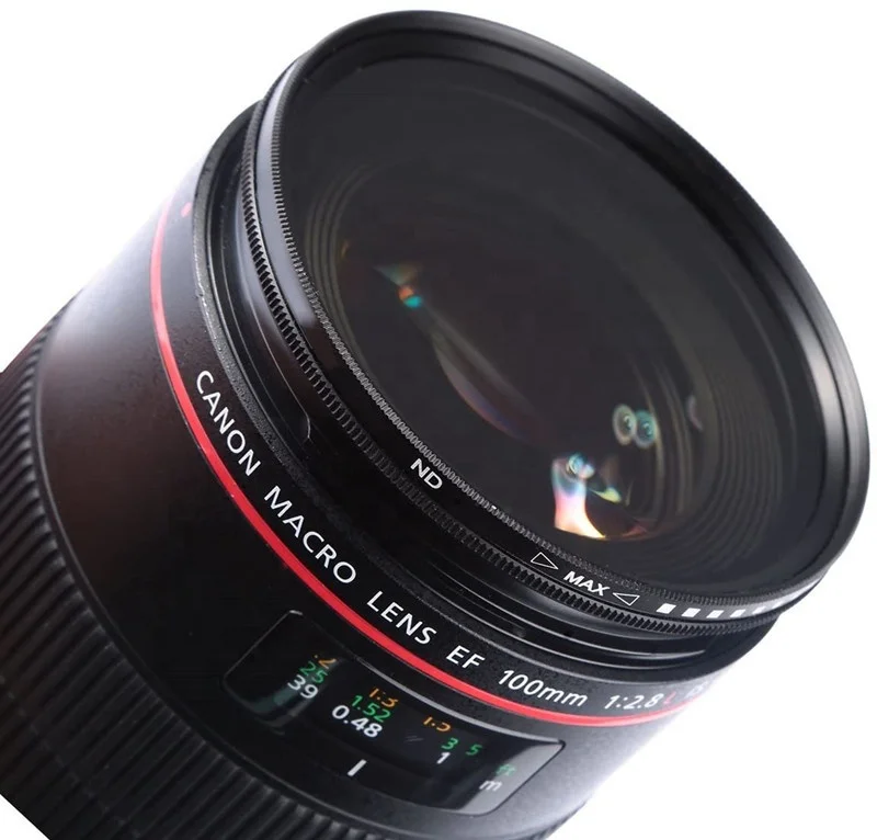 
Профессиональный 40,5 мм 43 мм 46 мм нейтральная плотность HD многослойный круговой поляризатор с переменными фильтрами от ND2 до ND400 объектив камеры 