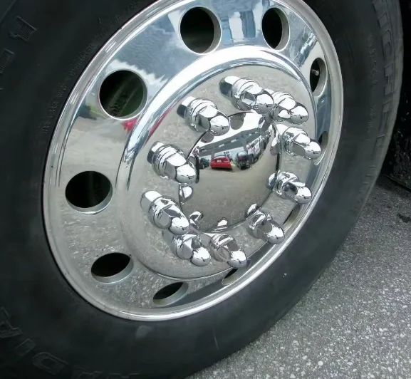 Factory Direct Trailer Axle Hubcap Truck Accessories Aluminium Alloy Hubcaps 343-4024 180.10622