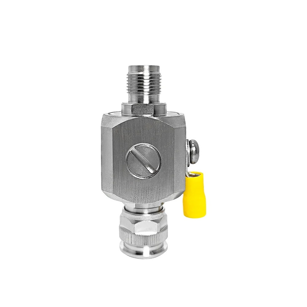 TNC Male Plug to TNC Female Jack Coaxial Connectors DC-3GHz 90V RF Gas Discharge Surge Arrestor Lightning Protection