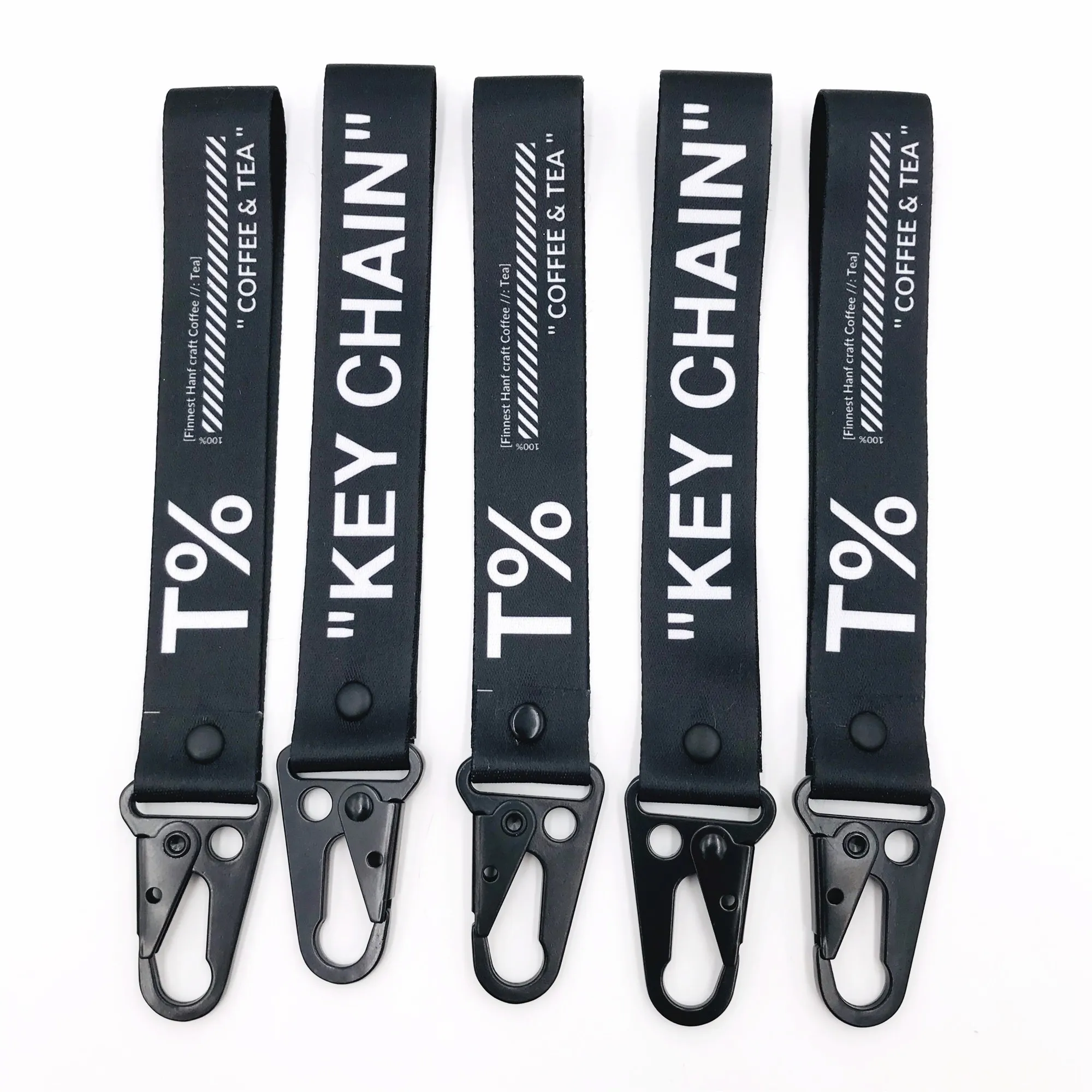 Heated Transfer Rainbow Fashion Keychain Quality Wholesale Custom Wrist