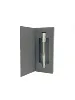 silver with black box