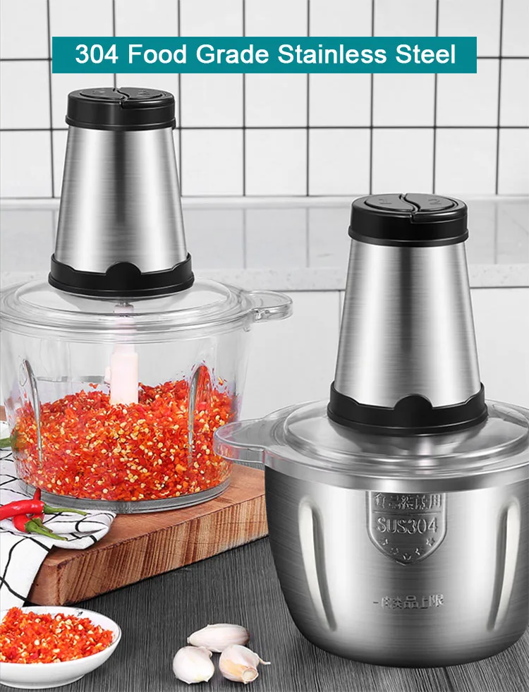 Best Household Electric Beef Vegetable Chopper Meat Mixer Grinder