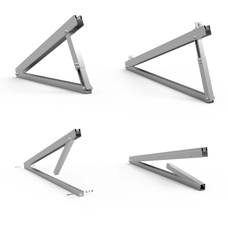 Adjustable Aluminum Triangle For Flat Roof Solar Mounting System Buy