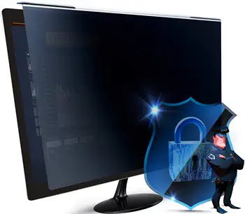 Easy On/Off Computer Privacy Screen for 26-Inch to 27-Inch Widescreen 16:10 and 16:9 Monitors Privacy Filter