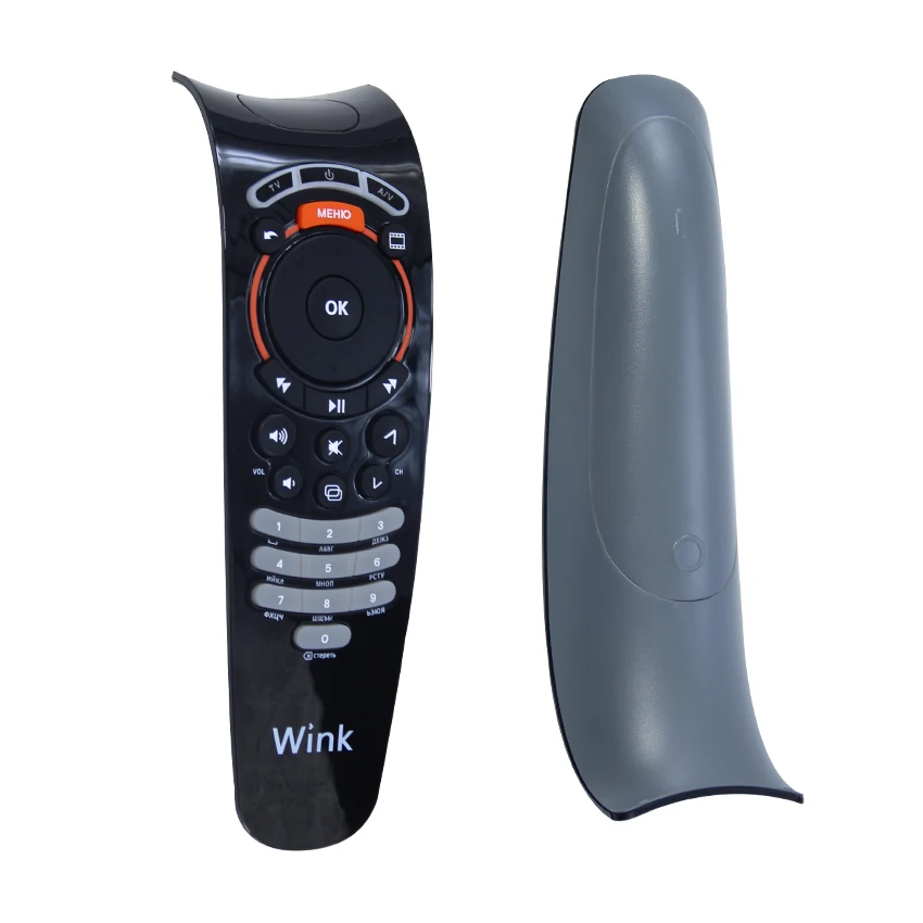 European Style Orange Auto Remote Control with LED Indicator for TV and other Electric Devices 11