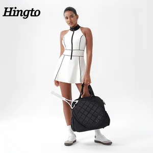 Custom Workout Athletic Active Golf Tennis Dress Custom Womens One-Piece Exercise Dresses Sleeveless Pickleball Tennis Clothes