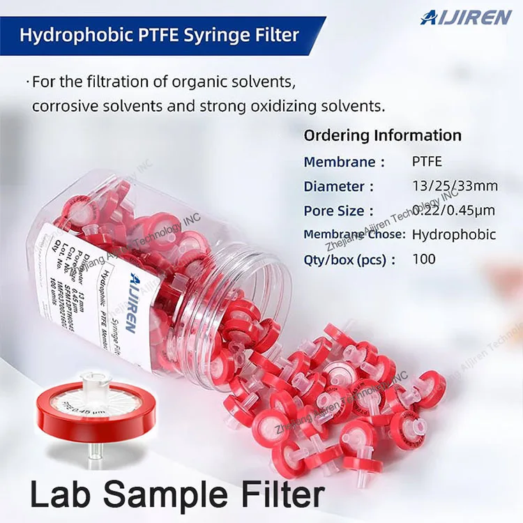 HPLC syringe filter