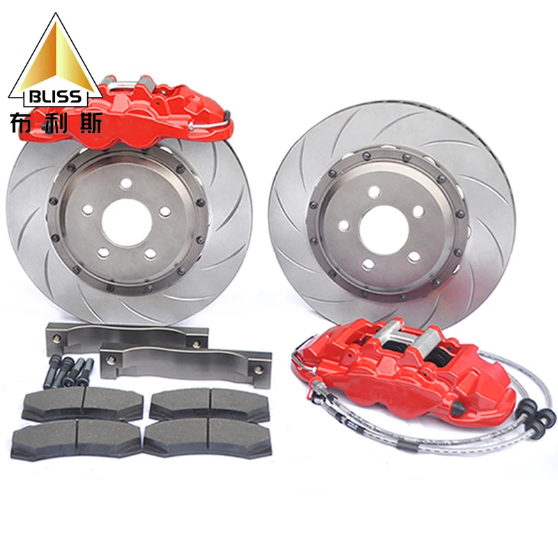 Forged Custom Modified Brake Caliper 4 Six Piston Auto 4 Pot Big Brake Kit 8530 Racing Brake Caliper for Audi RS6 RS7 RS8