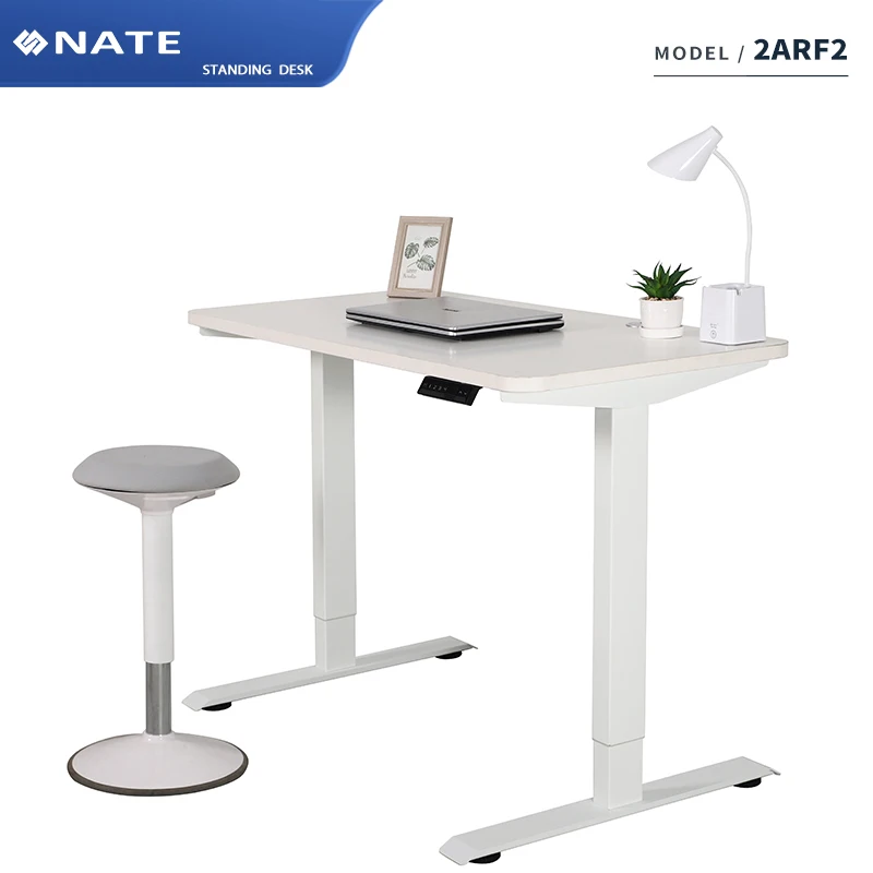 AR2 Rectangle 2 Stage Lifting Column Electric Height Adjustable Sit Stand Desk Table Leg for Standing Desk