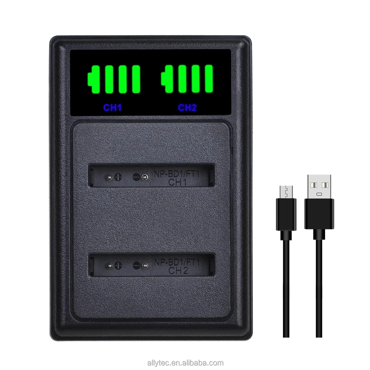 Np-bd1 Np Bd1 Npbd1 Fd1 Led Usb Dual Charger For Sony Cybershot Dsc-t2 G3  T70 T75 T77 T200 T300 T500 T700 T90 T900 Tx1 Z1 - Buy Np-bd1 Charger,Bd1  Charger,Fd1 Charger Product