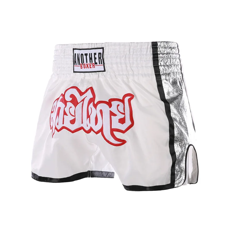 Top Quality Thailand Mma Jiu Jitsu Training Nogi Boxing White Boxing Kids Muay Thai Shorts Woman