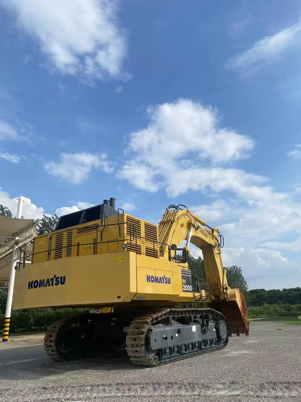 Hydraulic Mining Excavator Shovel Komatsu PC2000-8 60-150 TON