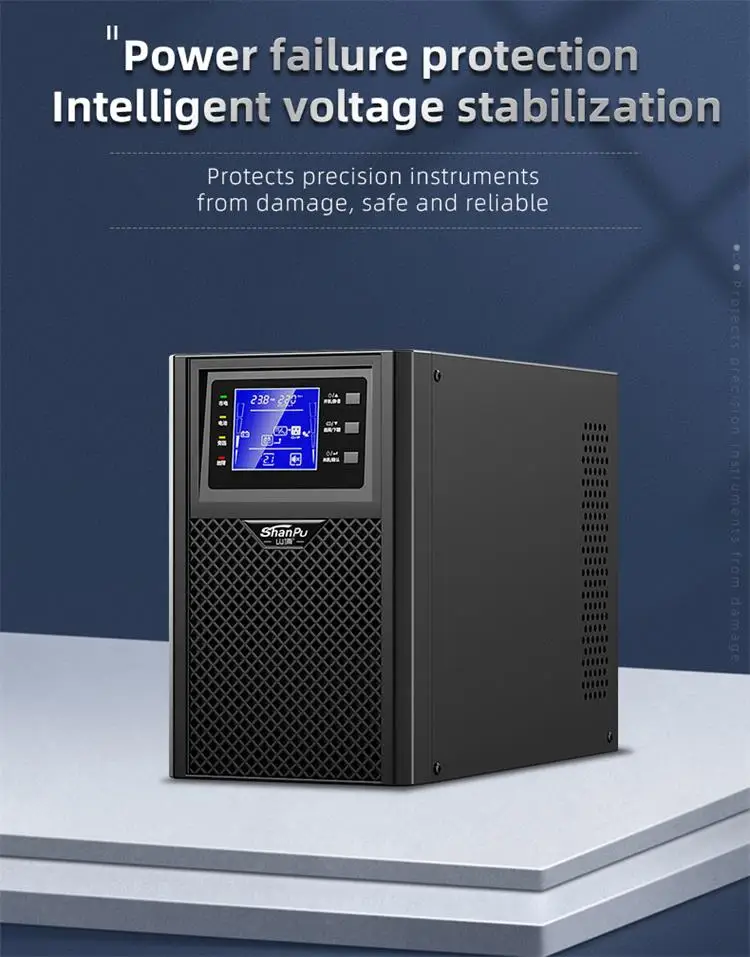 2000va 1800w 2kva10kva Single Phase Online Ups Power Supply Without