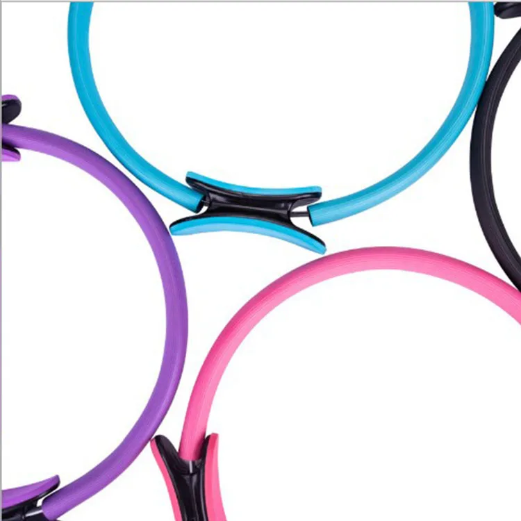 Пилатес кольцо производители оптом многоцветный Йога кольцо полумесяц ручка