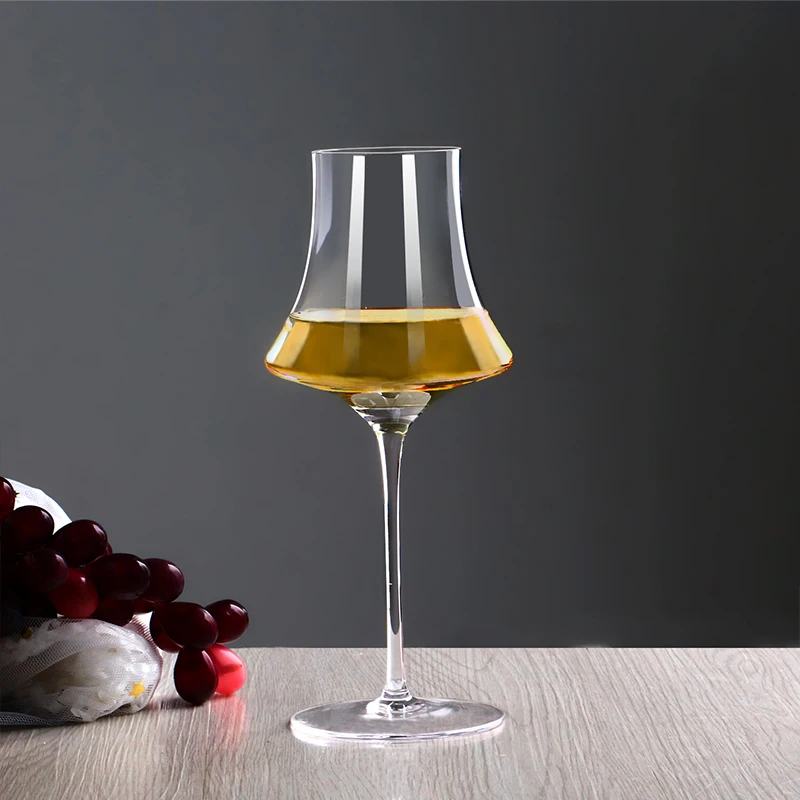 Burgundy Hand Blown Drinkware Fine logo Personalized ultra Thin Fancy Custom Glass Luxury bar Crystal champagne Wine Glasses