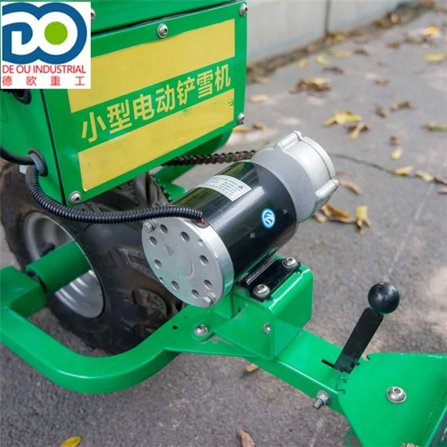 Factory Outlet Hand Push Electric Snowplow   Small Snow Sweeper