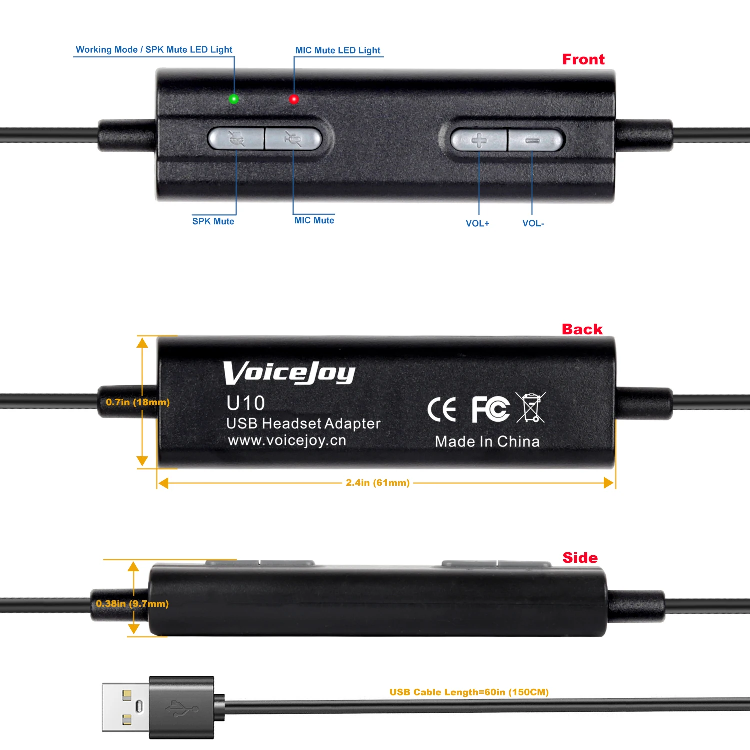 Plantronics Usb-qdクイックディスコネクトケーブルヘッドセットアダプターと互換性がありますciscoavaya  Skypeチームのソフトフォンと互換性があります - Buy Plantronics Da80 Da70,Usbヘッドセットアダプタ,Qdヘッドセットジャックアダプタ  Product on Alibaba.com