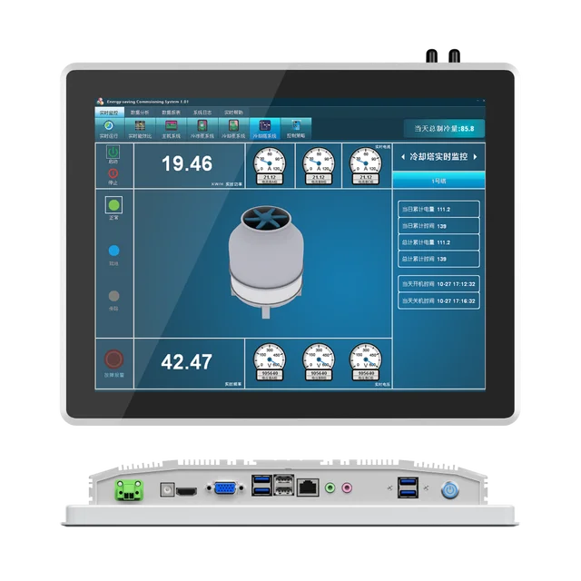 15.6 Inch Industrial Computer IPS 1920*1080 Android 2G+16G USB HMI RS3288 Capacitive True Flat Table All in One Touch PC Display