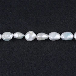 Алмазные бусины из пресноводного жемчуга для изготовления ювелирных изделий