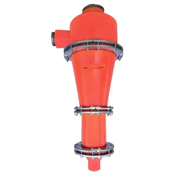 FX250 Derek Hydrocyclone Quartz Sand Classifying Mud Cleaner Equipment with Stock Polyurethane Gold Washer Cutting Service