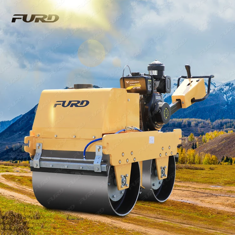 550kg Hydrostatic Drive Roller Hand Roller Compactor Fylj-S600c - China Hand  Roller Compactor, Hydrostatic Drive Roller