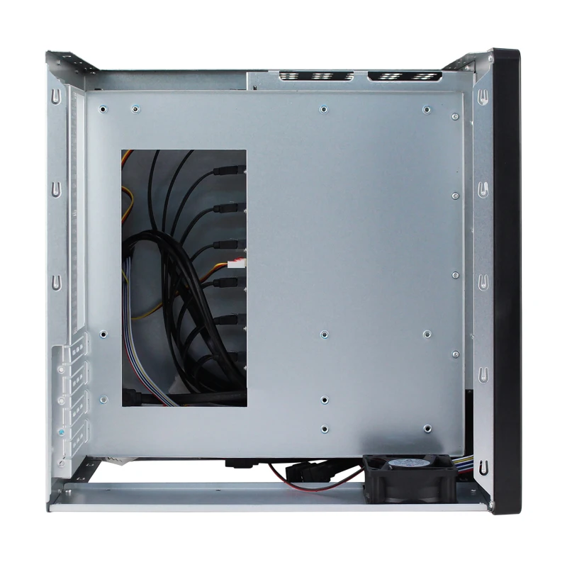 Micro Atx Mid Tower Pc Case 8 Bay Nas Server Chassis Desktop Computer Case With 4 Expansion Slots