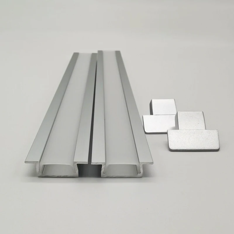 Profile Use for Led Aluminum Profile Gypsum Wall Trimless Plaster Light Slide Rgb Led Light With 2X2 Aluminum Frame Profile