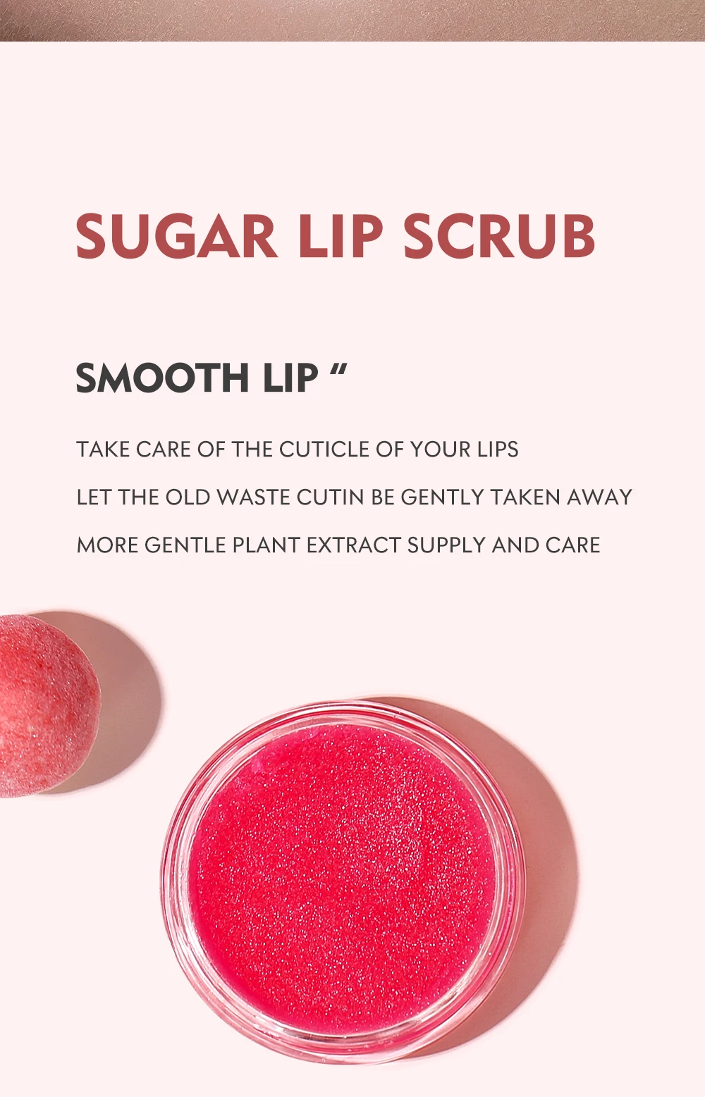 Pudaier Custom Makeup Lip Care Sets 3 Pcs Kit Long Lasting Moisturizing