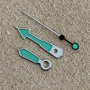 OEM New Classic Watch Accessories Hands Green/Blue Luminous Watch Hands Silver Second Hand Suitable For NH35/36 Movement