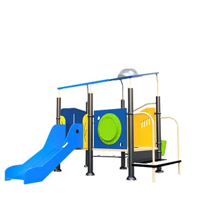 High Quality Steel Slide Series PE Plastic Indoor Play Equipment for Kids' Outdoor Playground Home Playhouse Factory Wholesale