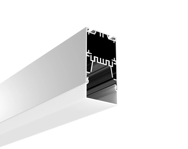 
 Промышленное Внутреннее освещение с поверхностным монтажом, светодиодная линейная полоса, трехстороннее освещение  