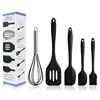 Silicone five-piece set black