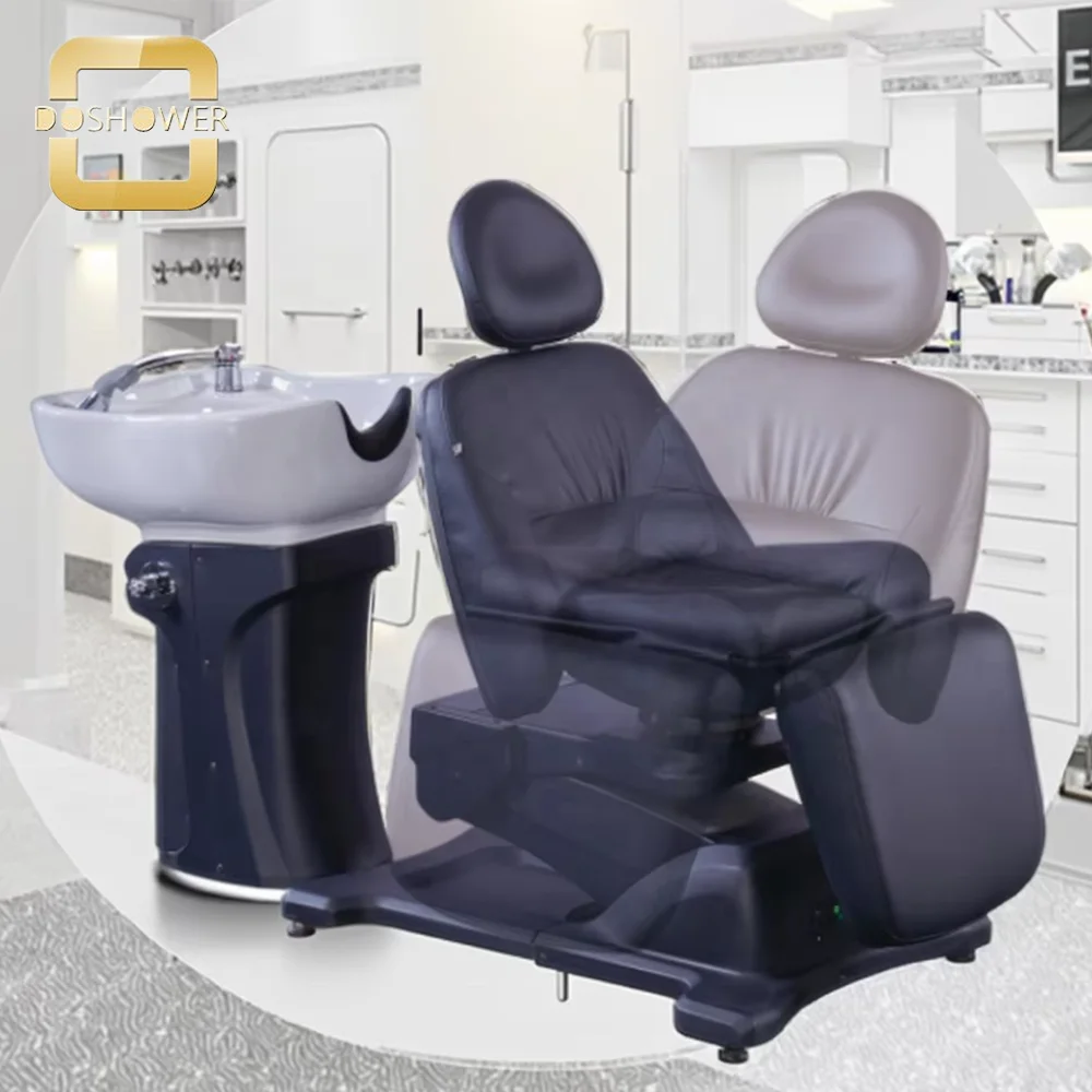 Salon Equipment Hair Salon Washing Bed Unit with Portable Hair