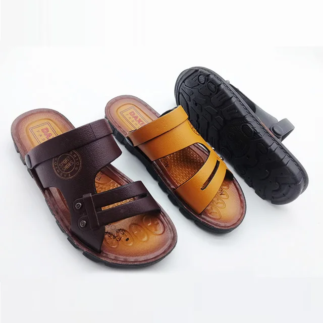 nice design low price summer man slide slippers pvc men sandal shoes beach sandals